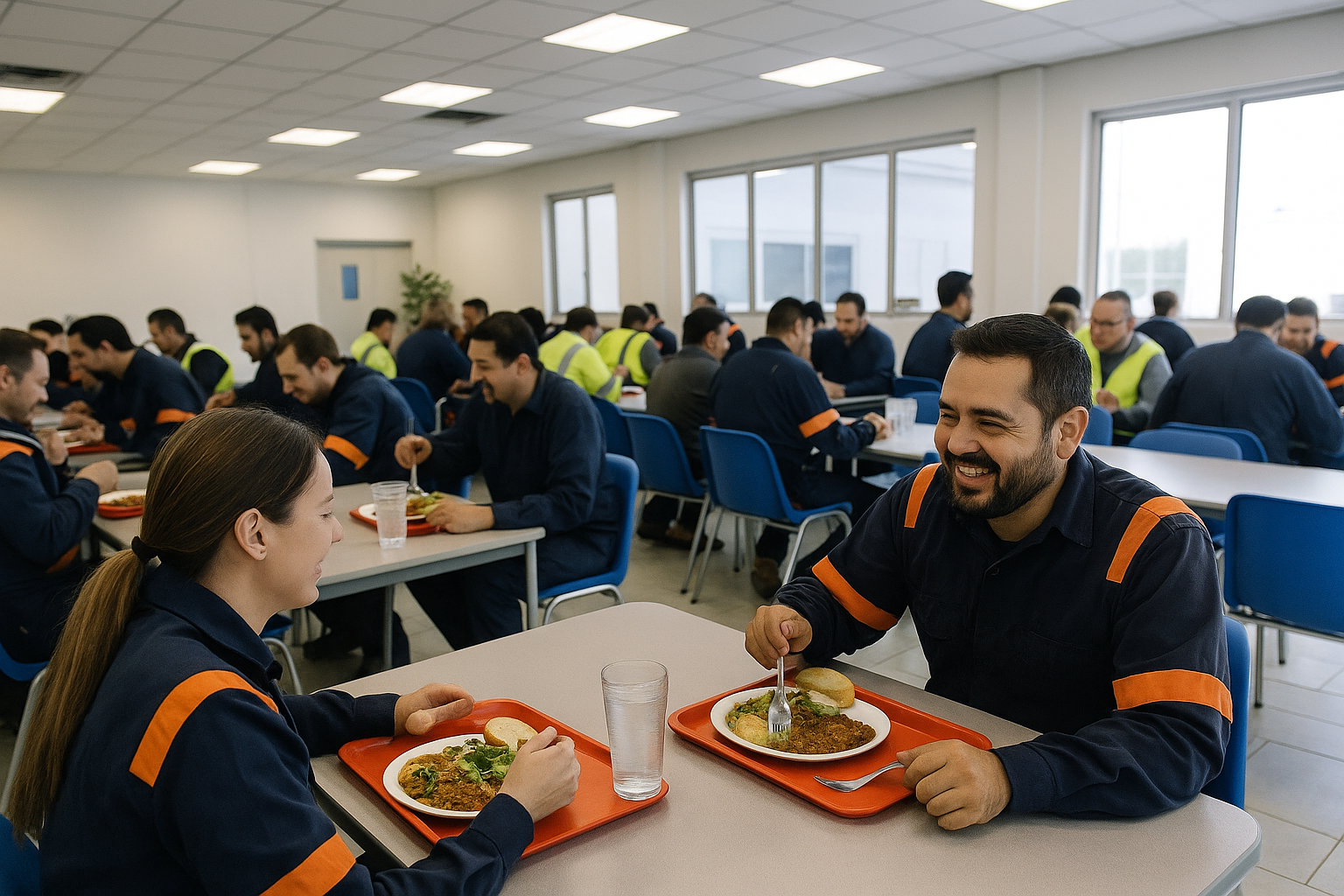 Comedor industrial para empresas en Tijuana